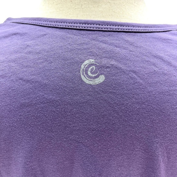 Johnny‎ Was Calme NWT Boxy Pocket Tee Cotton Lavender Purple Medium - Picture 5 of 9